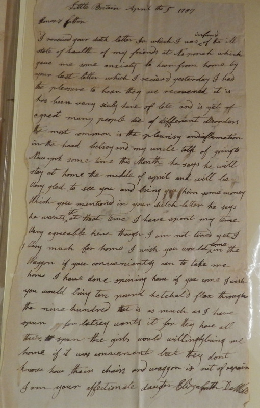 MSS 017.002.001 Elizabeth DeWitt letter p 1.jpg