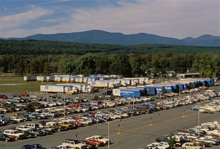 12 060 Trucks in parking lot waiting to ship mainframes 450.jpg
