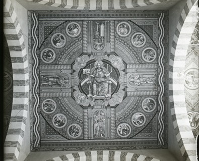 mosaic of christ on throne palestine.PNG